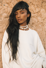 Lade das Bild in den Galerie-Viewer, KNIT SWEATER CREAM