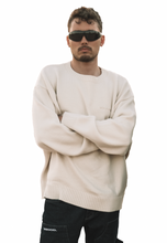 Lade das Bild in den Galerie-Viewer, KNIT SWEATER CREAM