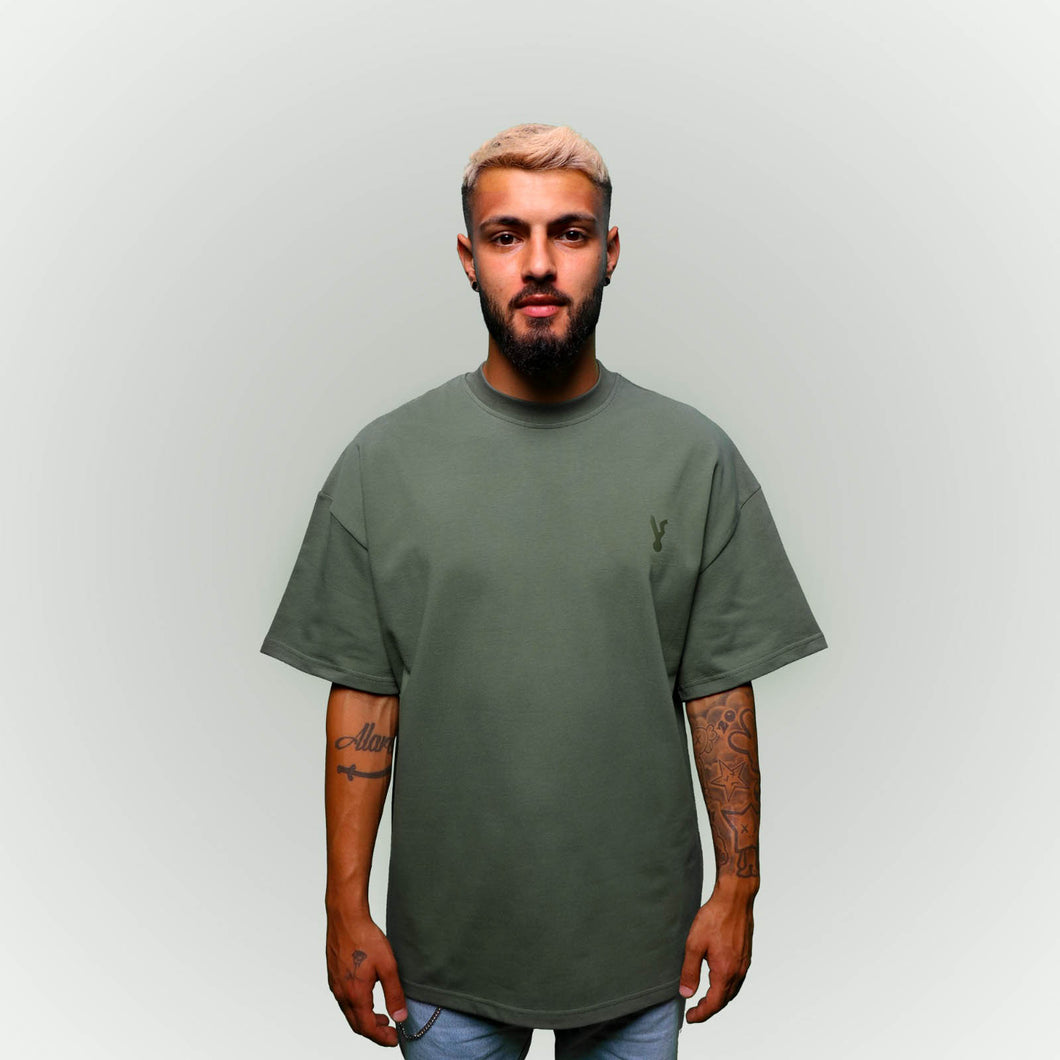 Olive Tee Print